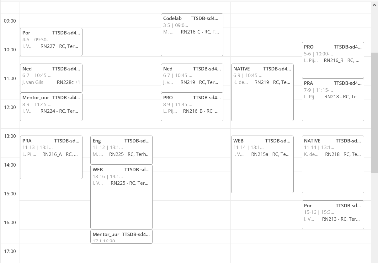 Schoolrooster